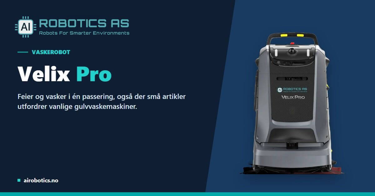 og velix pro vaskerobot