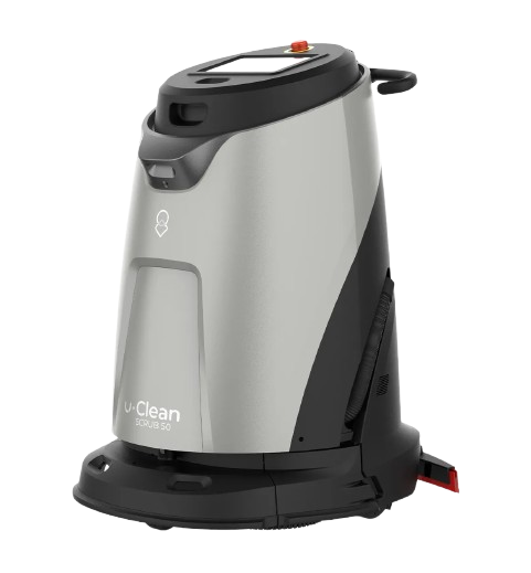 uClean SCRUB 50 gulvvaskerobot for hotellobby og fellesarealer