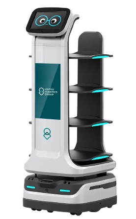 uServe reklame- og serveringsrobot for hoteller