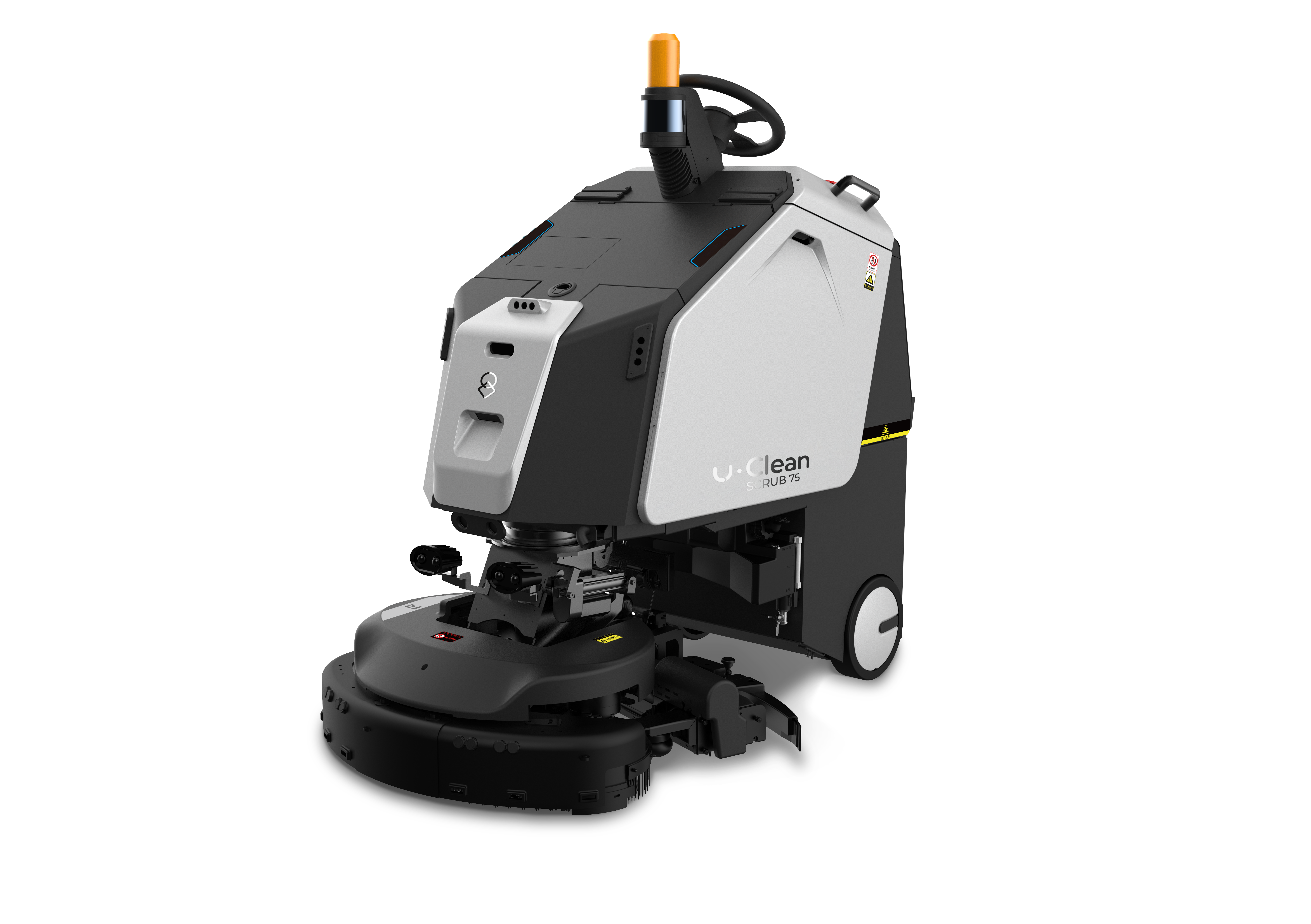 uClean SCRUB 75 stor gulvvaskerobot for sykehus-korridorer og store flater (ikke renrom)