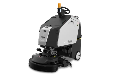 uClean Scrub 75 industriell gulvvaskerobot – 3-i-1 med bred arbeidsbredde og store tanker