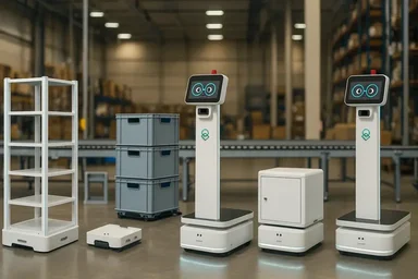 uLog Deliver med modulære hyller og kasser