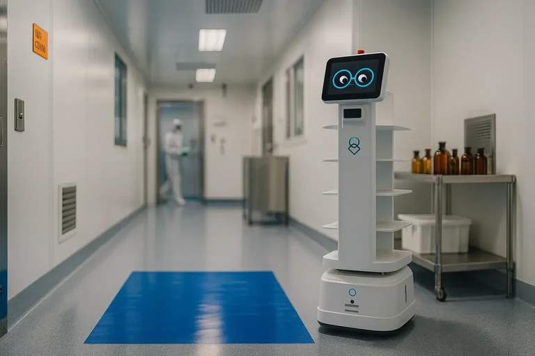 uLog Deliver frakter prøver og materiell i sykehus