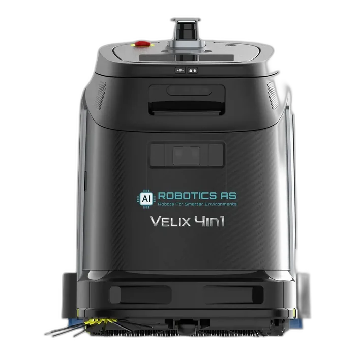 Velix 4in1 kompakt vaske- og støvsugerrobot for terminal