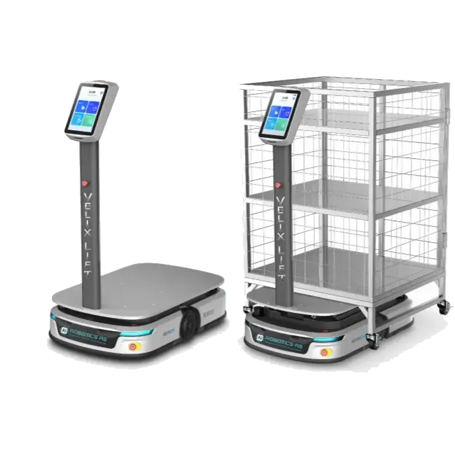 Velix Lift transportrobot tekniske spesifikasjoner