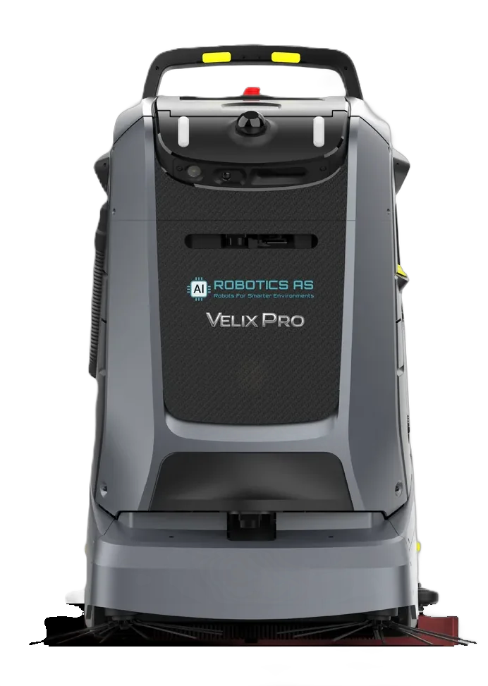 Velix Pro tekniske spesifikasjoner og robotmodell