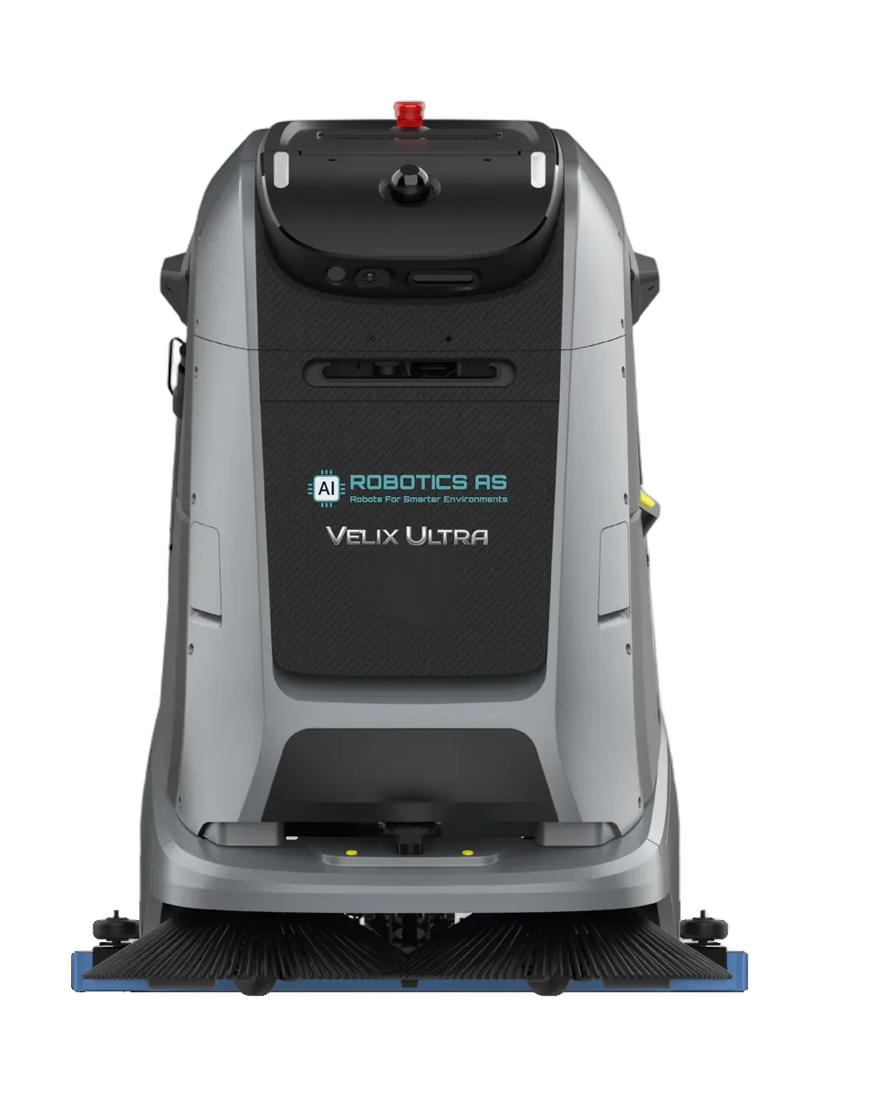 Velix Ultra tekniske spesifikasjoner og robotmodell